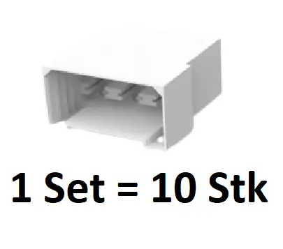 180906-0 - TE Steckergehäuse 6pol - pro 1 Set