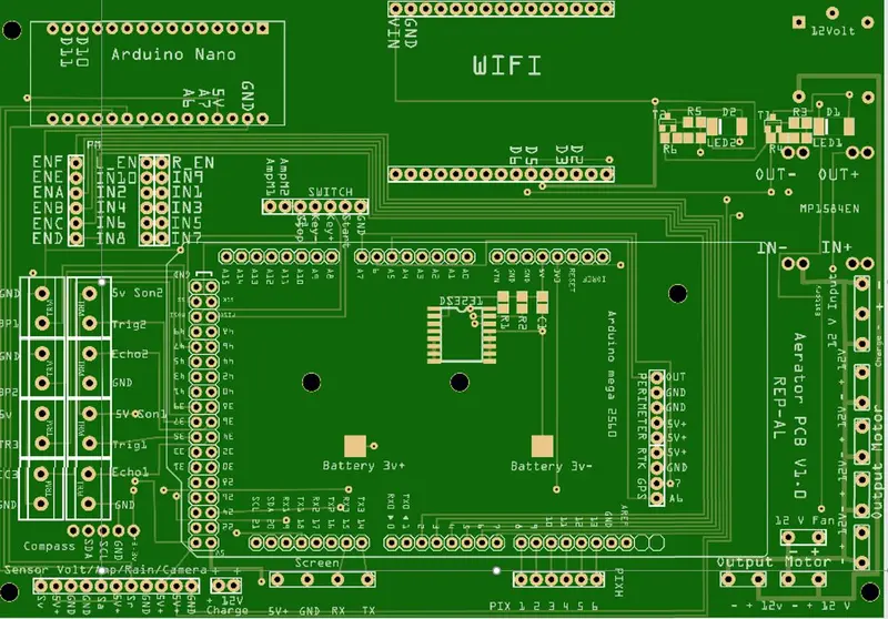 AERATOR Main Board PCB - Build Pack