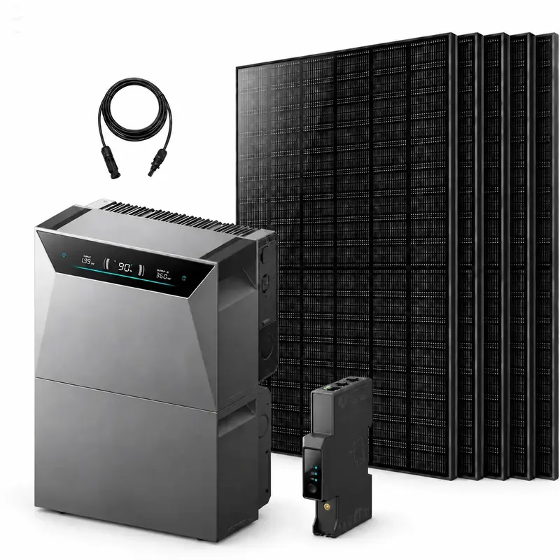 Anker SOLIX Solarbank 4 E5000 Pro + BP5000 Set – 2000 Wp