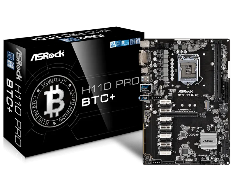 ASRock H110 Pro BTC+