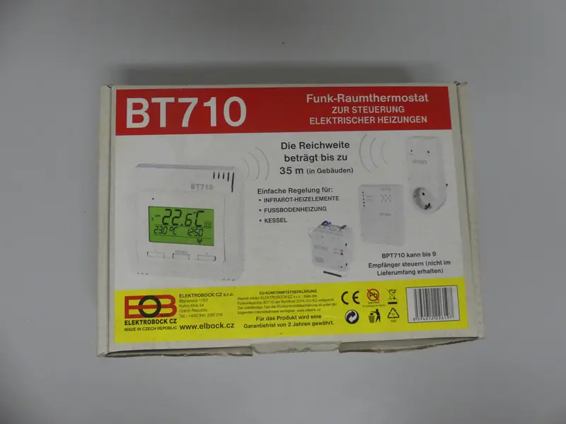 FUNK-RAUMTHERMOSTAT BT710