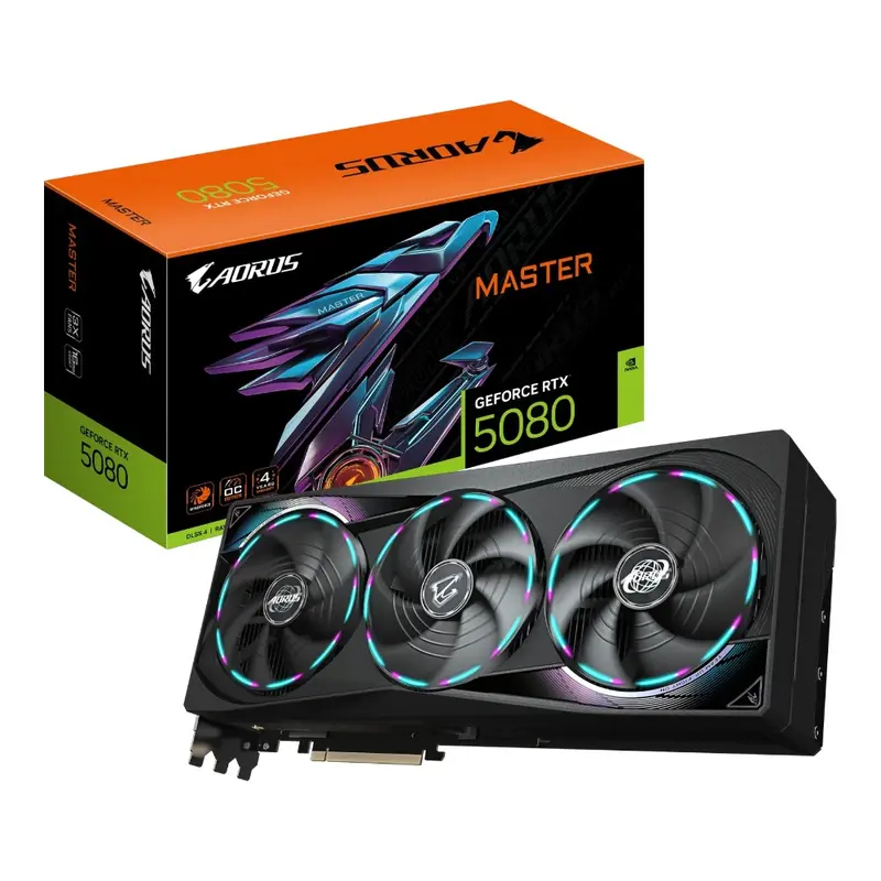 GIGABYTE AORUS GeForce RTX 5080 Master 16G