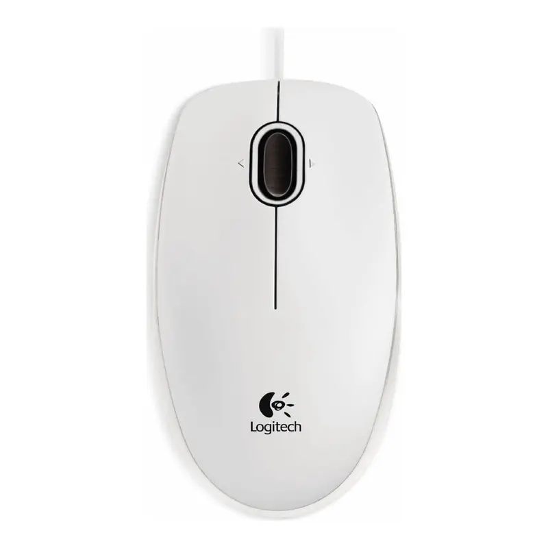 Logitech B100 - optische Maus - weiß - Maus