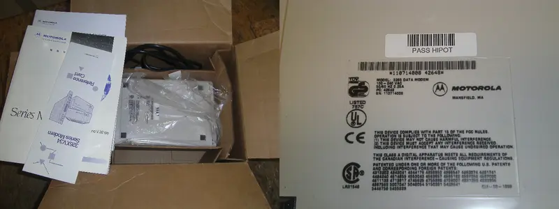 Motorola 3265 DATA MODEM PC 42648 Neu