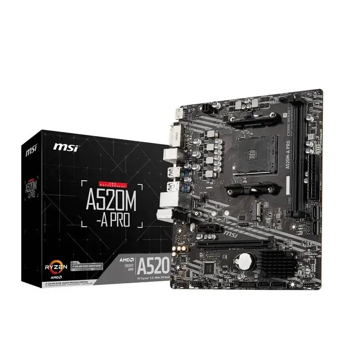 MSI A520M-A Pro - Mainboard