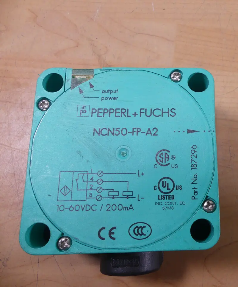 Pepperl+Fuchs Fabrik Sensor NCN50-FP-A2