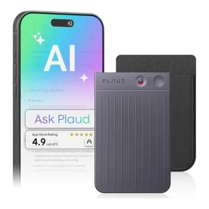 Plaud NOTE Black Diktiergerät - Mobiltelefon