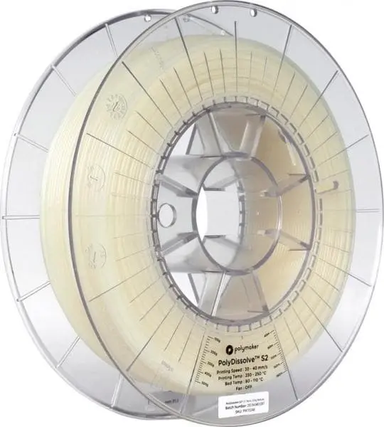 PolyMaker PolyDissolve™ S2 Wasserlösliches Filament 500g