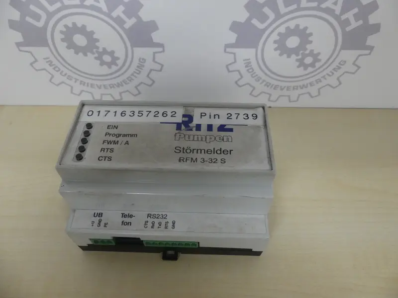 ritz pumpen störmelder rfm3-32s