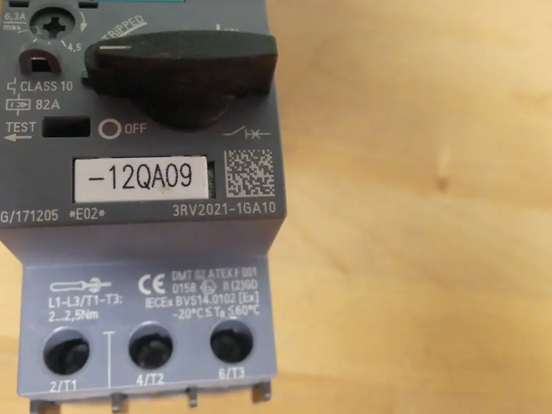Siemens 3RV2021-1GA10