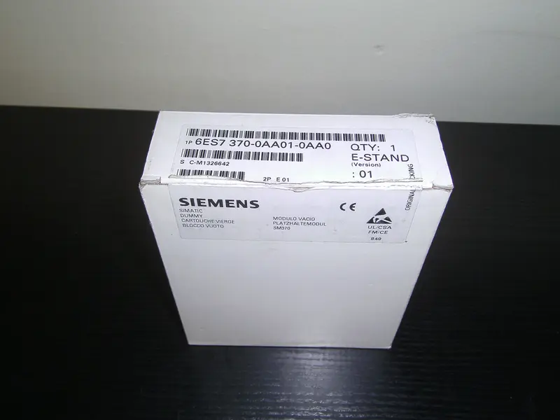 Siemens Simatic S7 370-0AA01-0AA0 Version 01 Neu