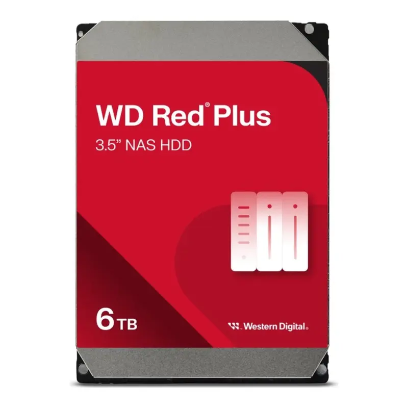WD Red Plus WD60EFRX - Festplatte
