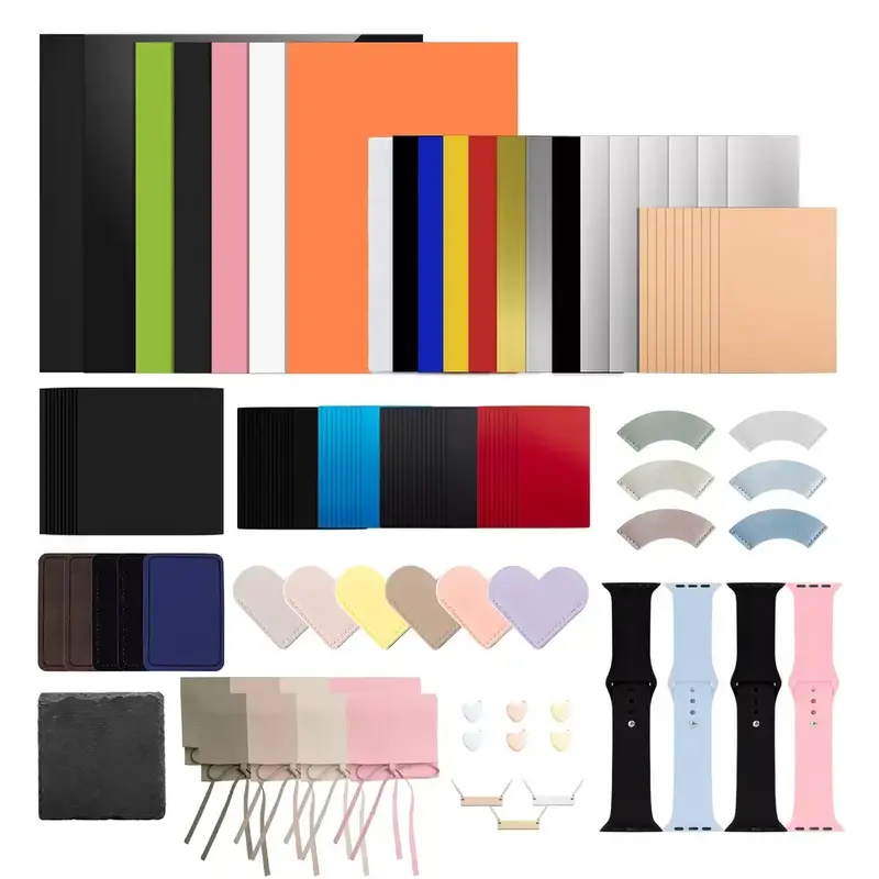 xTool Laser Material Kit – 137-teiliges Materialpaket